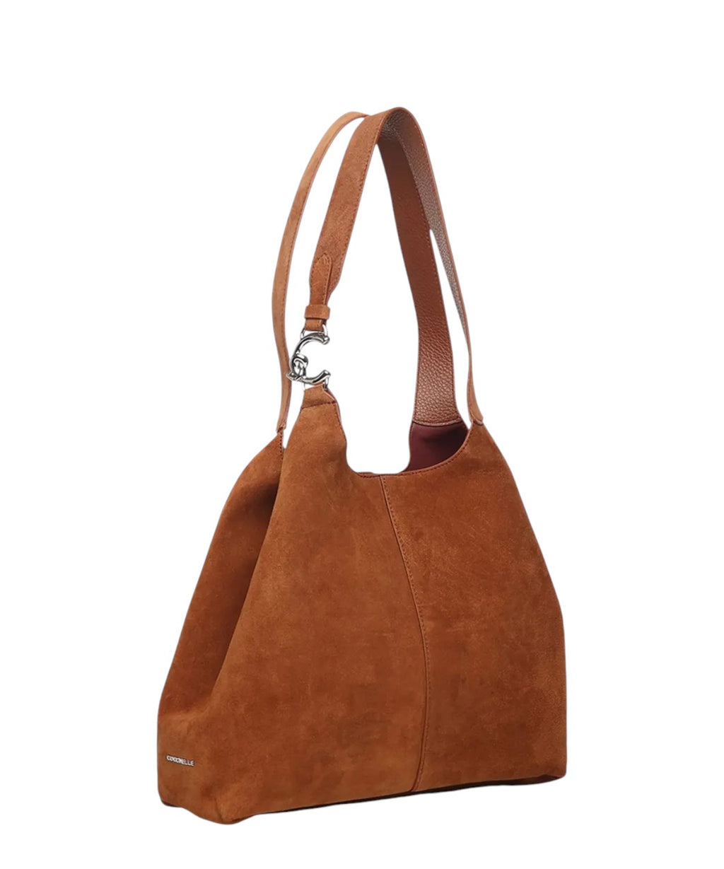 Coccinelle C-Easy Small Borsa a Spalla in Suede