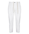 Pantalones Elegantes con Cordón BE ABLE de Lana Virgen