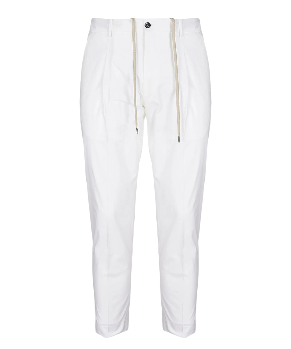Pantalones Elegantes con Cordón BE ABLE de Lana Virgen