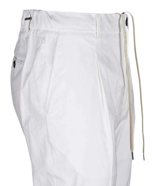 Pantalones Elegantes con Cordón BE ABLE de Lana Virgen