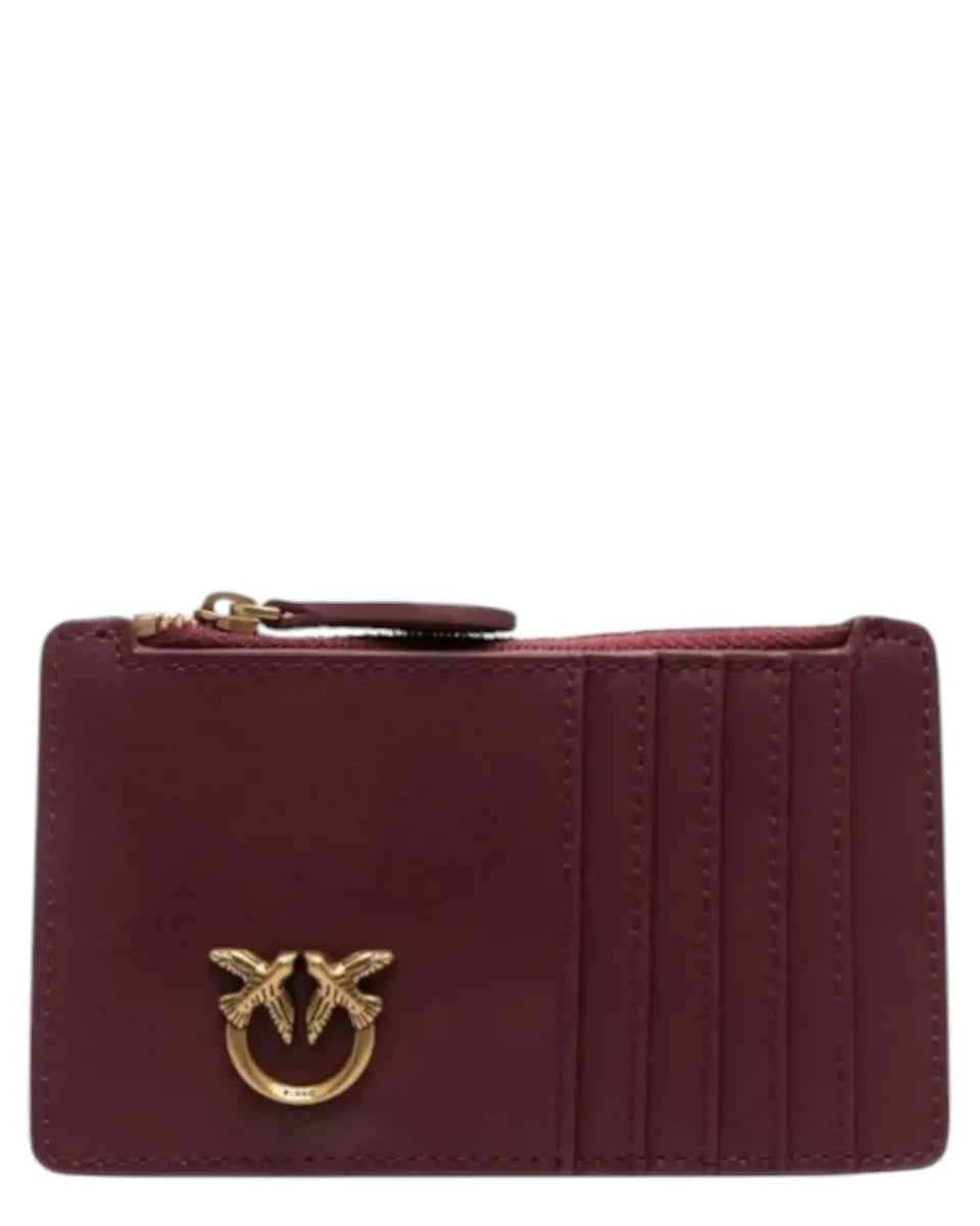 Portacarte airone con zip-Portafogli-Pinko-Vittorio Citro Boutique