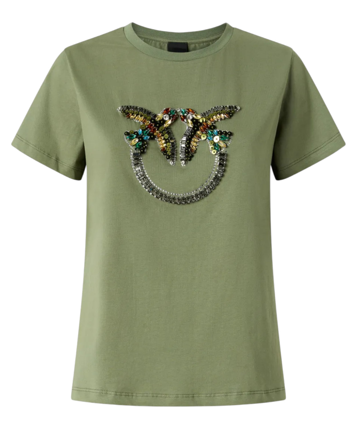 T-shirt Pinko Quentin con Applicazioni
