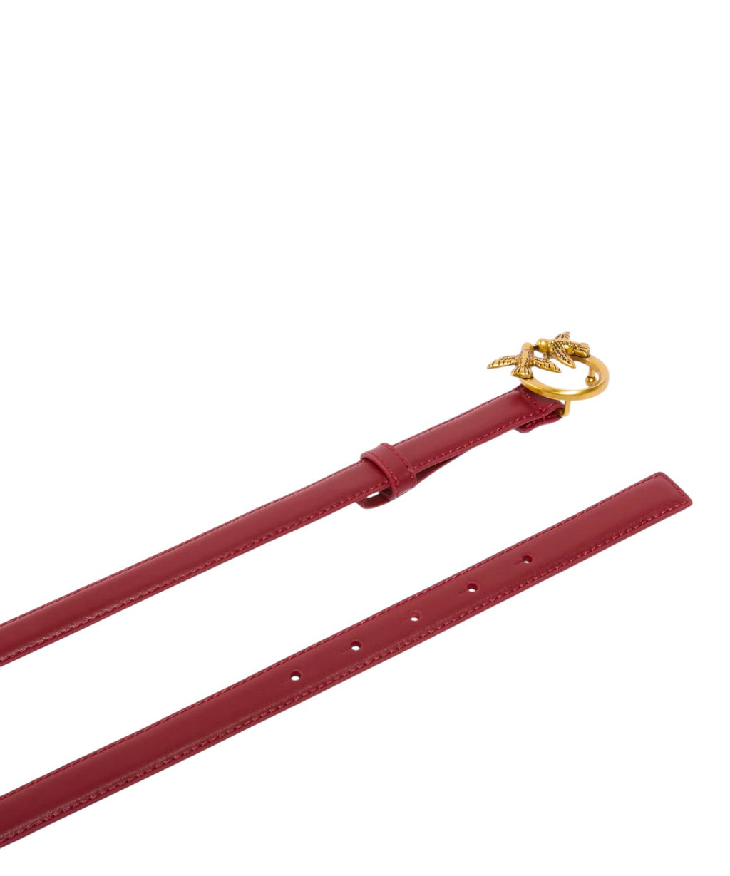 Cintura in Pelle H2 Pinko Donna con Logo Elegante