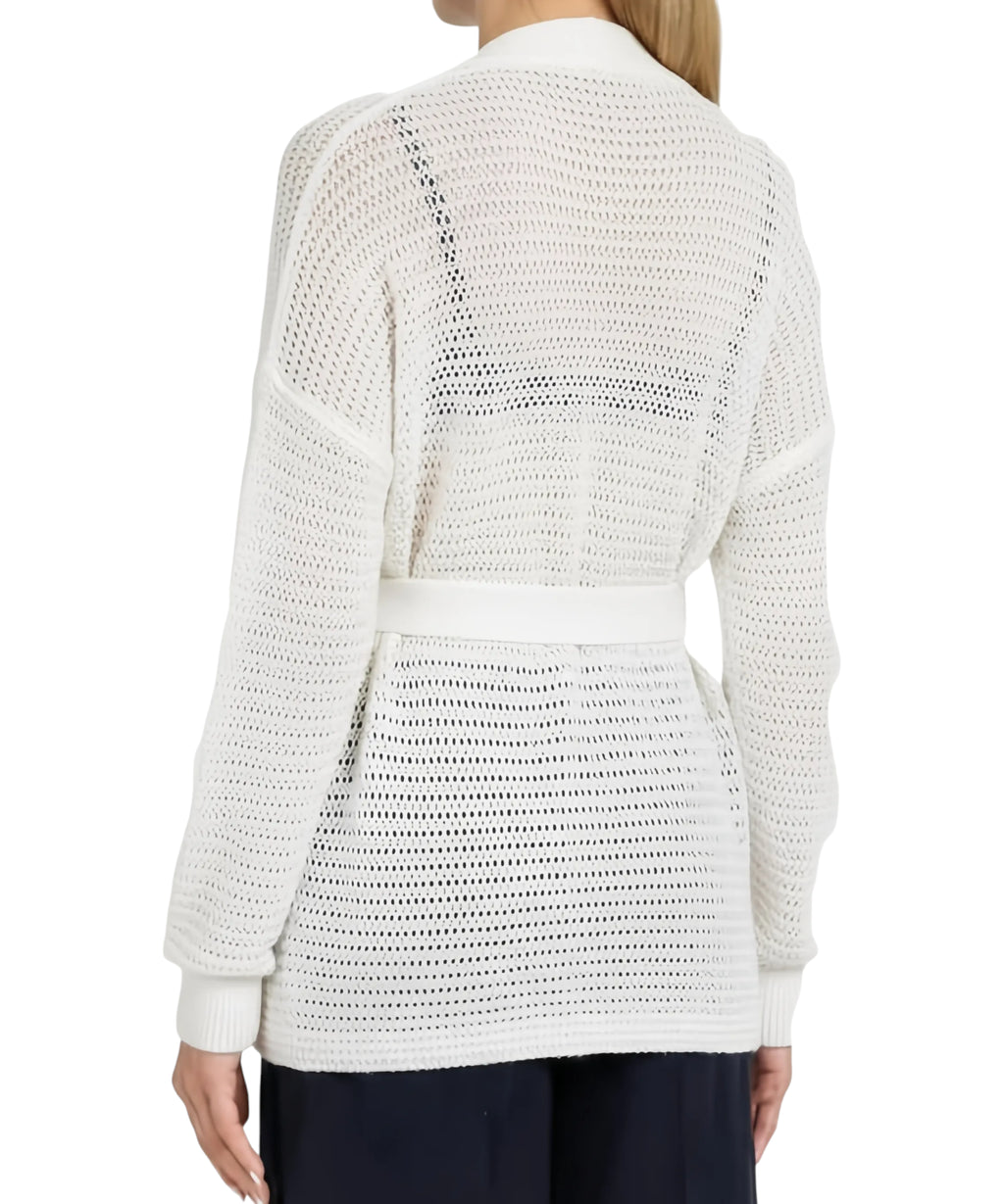 Twinset cardigan met ceintuur