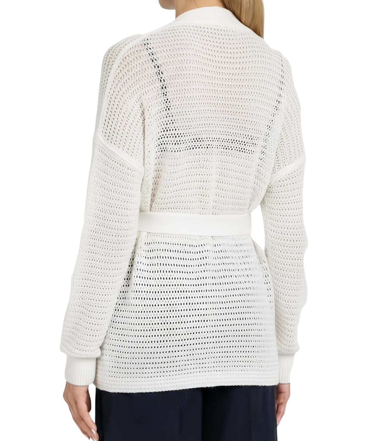 Cardigan Twinset con Cintura