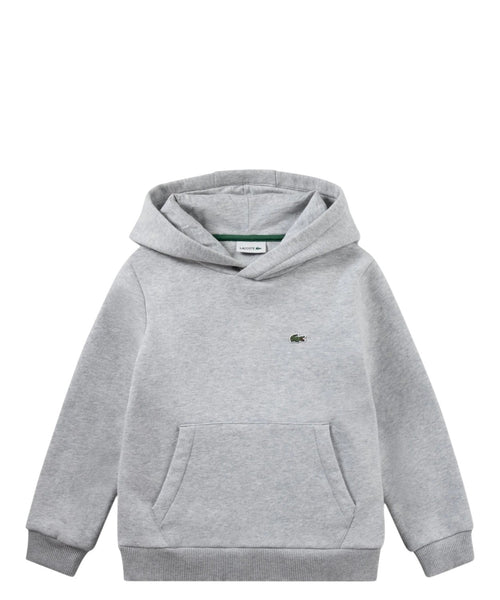 Felpa Lacoste Kids Cappuccio con Logo per Bambini