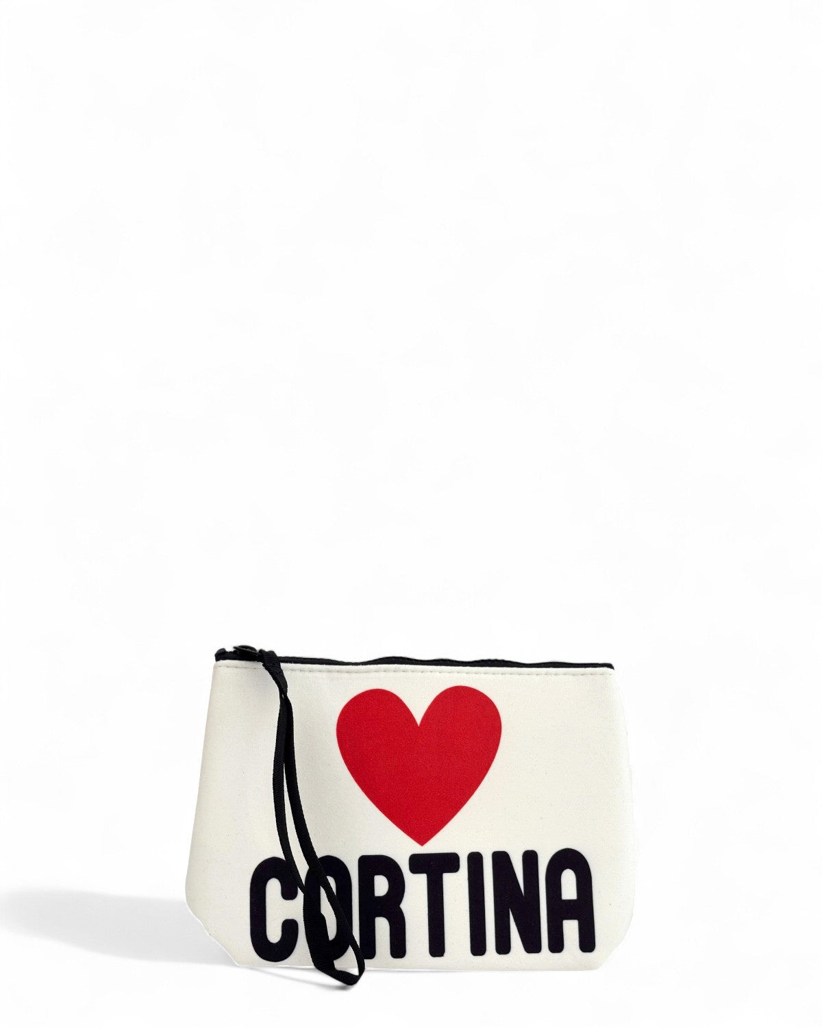 Pochette Aline con stampa logo e zip-Mc2 Saint Barth-Pochette-Vittorio Citro Boutique