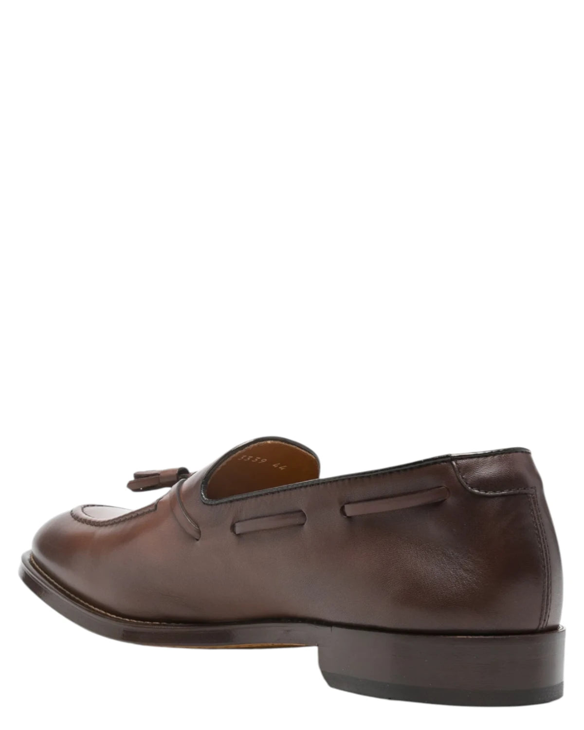 Mocassini Uomo Pelle con Nappine Tassel Loafers Doucal's