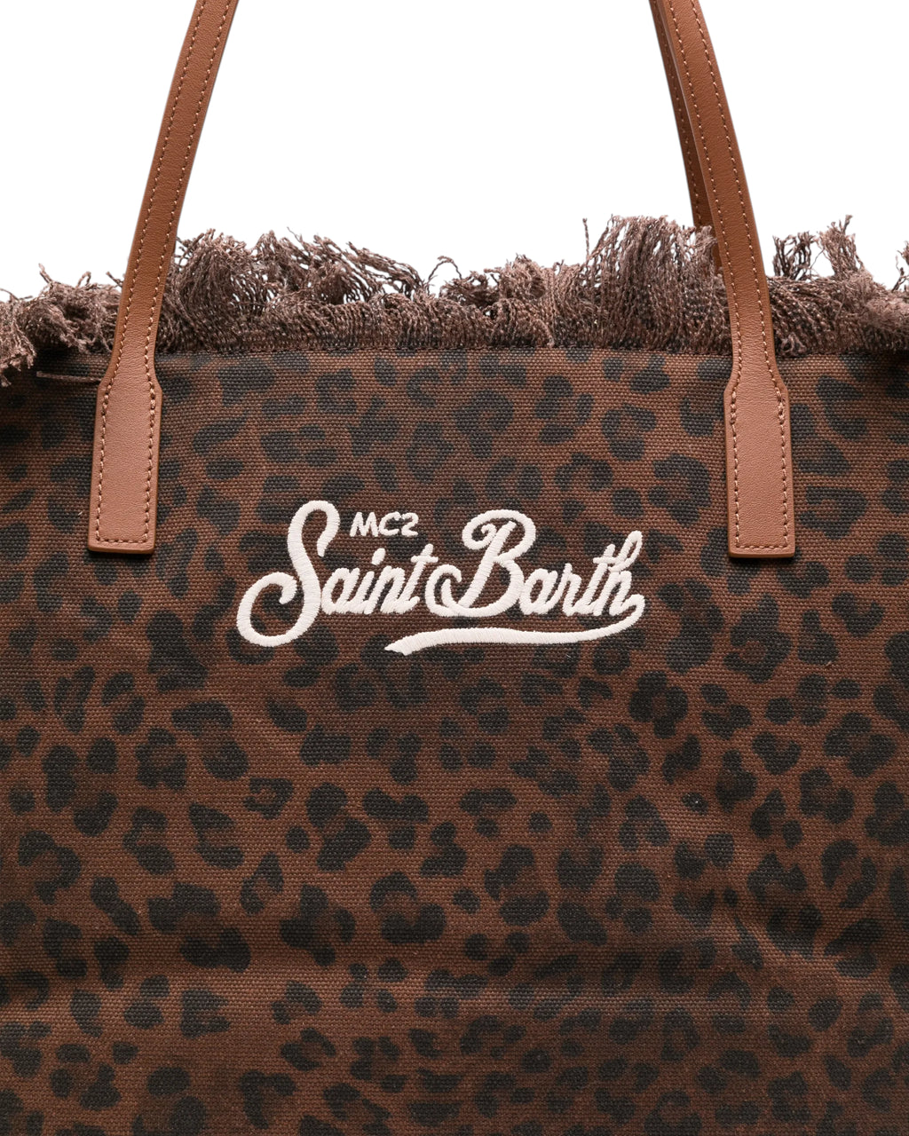 Leopard City Shopper Bag MC2 Saint Barth