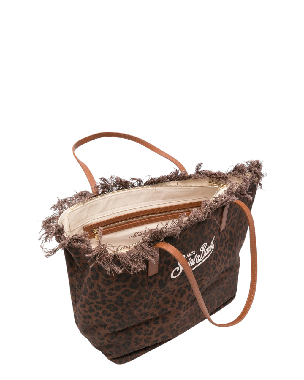Leopard City Shopper Bag MC2 Saint Barth