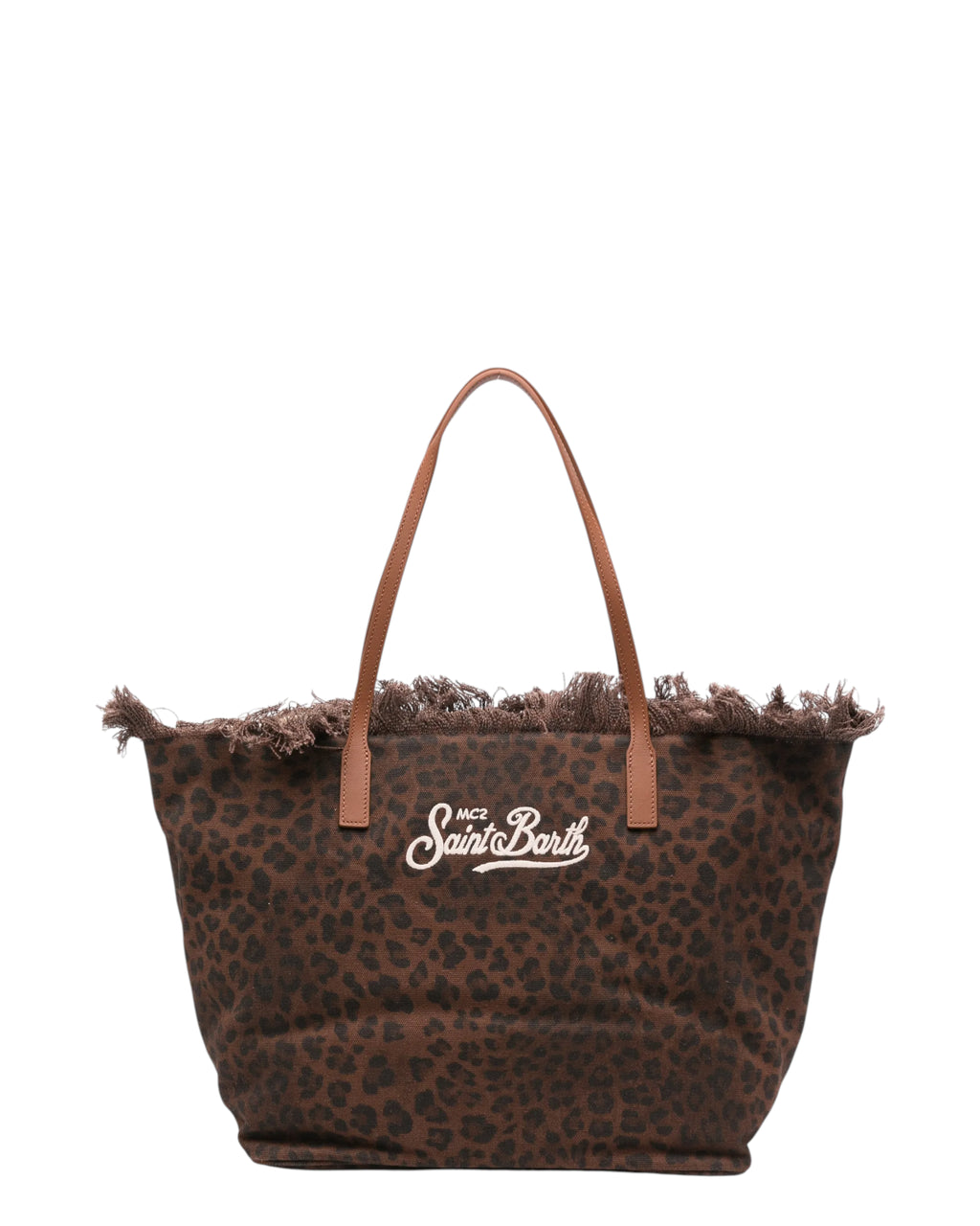 Leopard City Shopper Bag MC2 Saint Barth