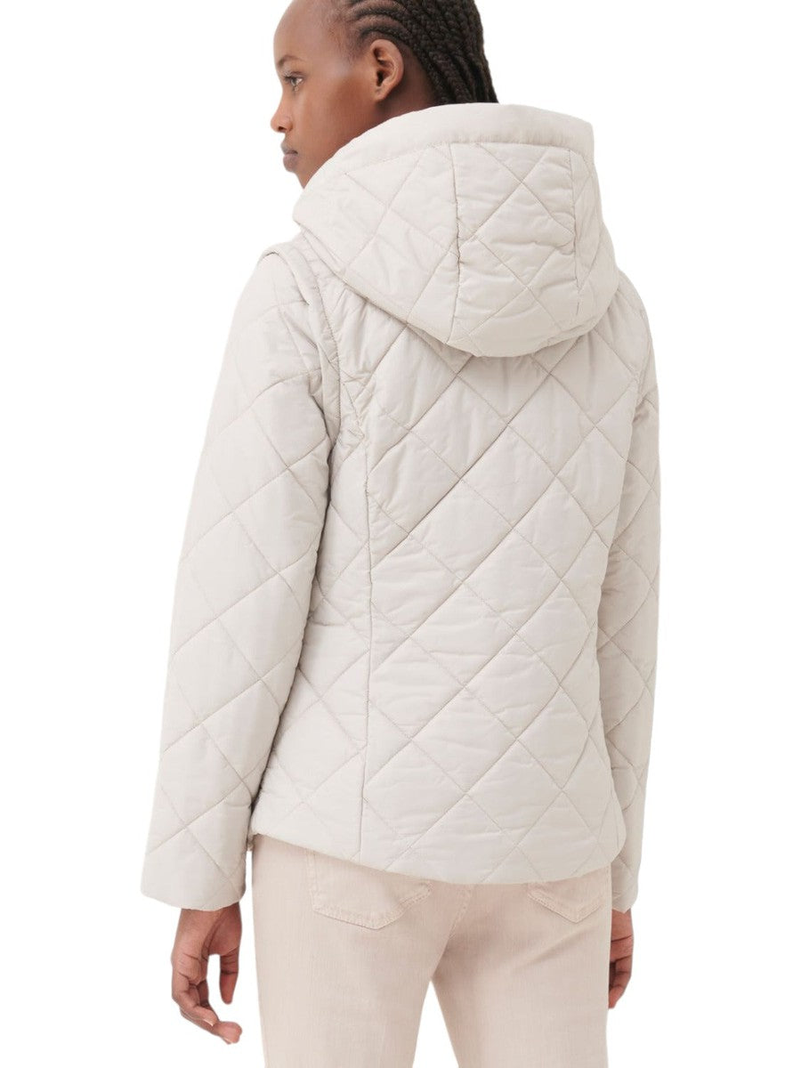 Imbottito con cappuccio Maiorca-Marella-Piumini-Vittorio Citro Boutique