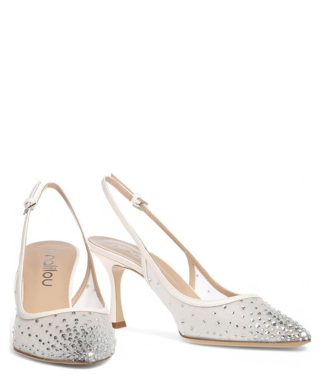 Pumps con Applicazioni 75mm-Sandali-NINALILOU-Vittorio Citro Boutique