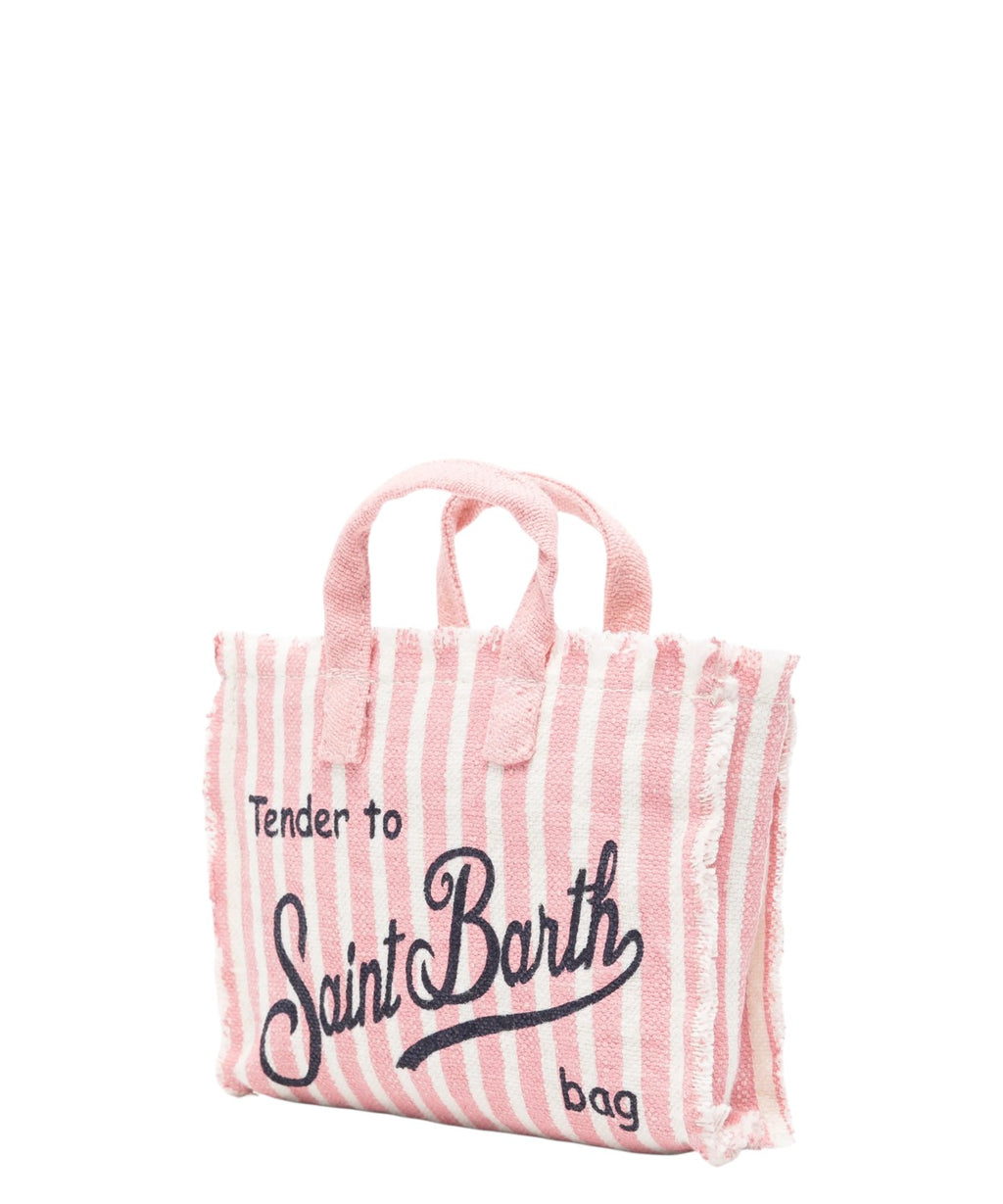 Phone Bag MC2 Saint Barth in Lino a Righe