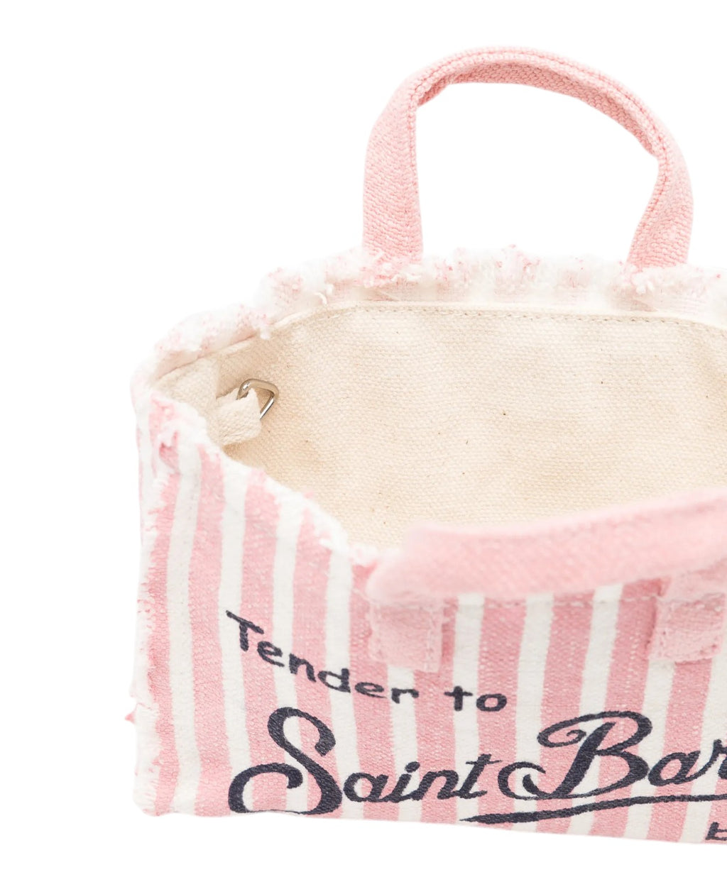 Phone Bag MC2 Saint Barth in Lino a Righe