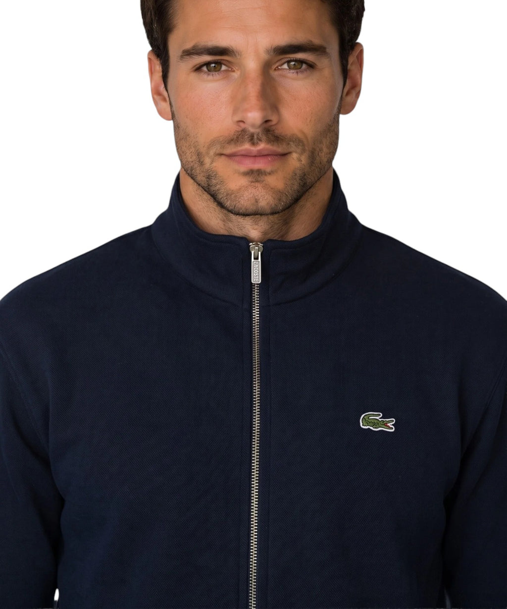 Lacoste-sweatshirt met rits en voorzakken