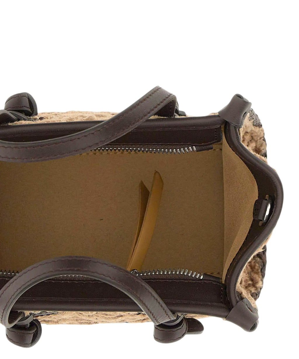 Borsa Miss Marcella Mini in Pelliccia Sintetica