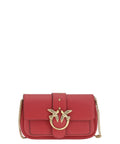 Borsa Pinko Mini Love One Pocket in pelle compatta