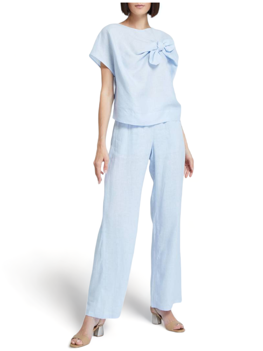 Blusa con scollo a barca-Emporio Armani-Camicie-Vittorio Citro Boutique