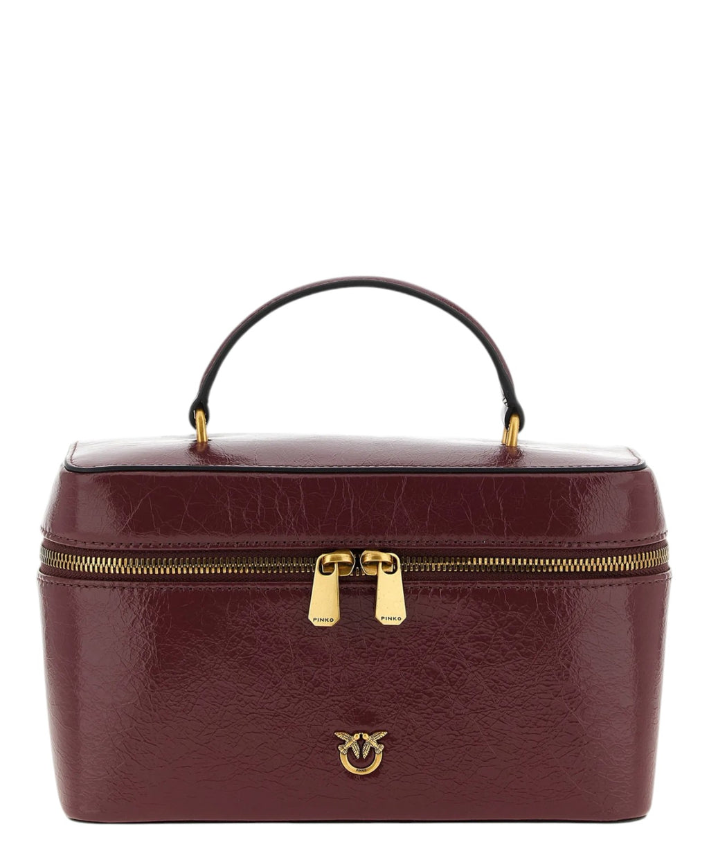 Borsa Pinko Love Birds Vanity in Pelle