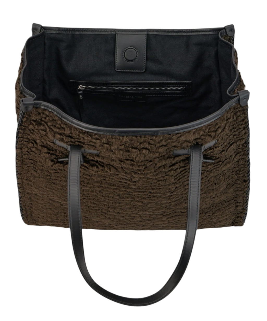 Borsa Marcella Zarina Gianni Chiarini in Faux Fur