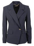 Blazer Corto Gattini in Tela Bistretch-Marella-Giacche-Vittorio Citro Boutique
