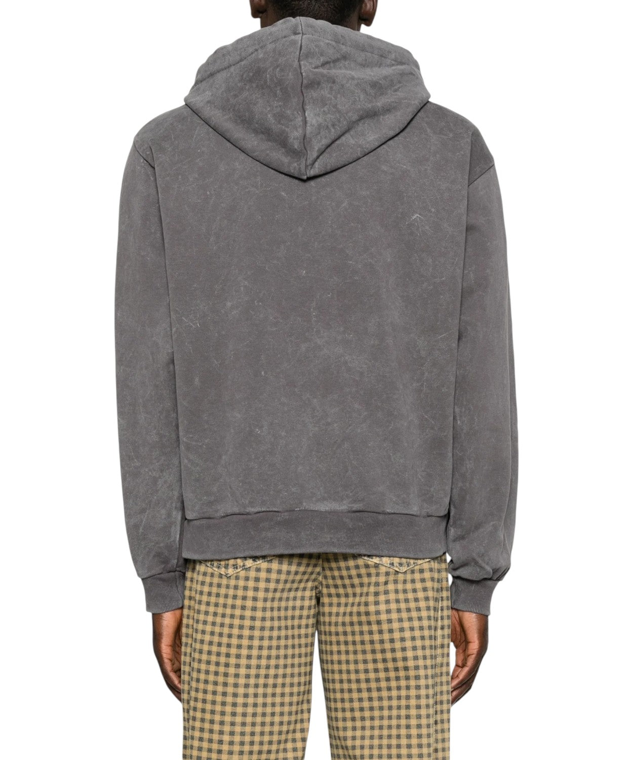 Felpa GCDS Uomo con Cappuccio e Logo Borchiato