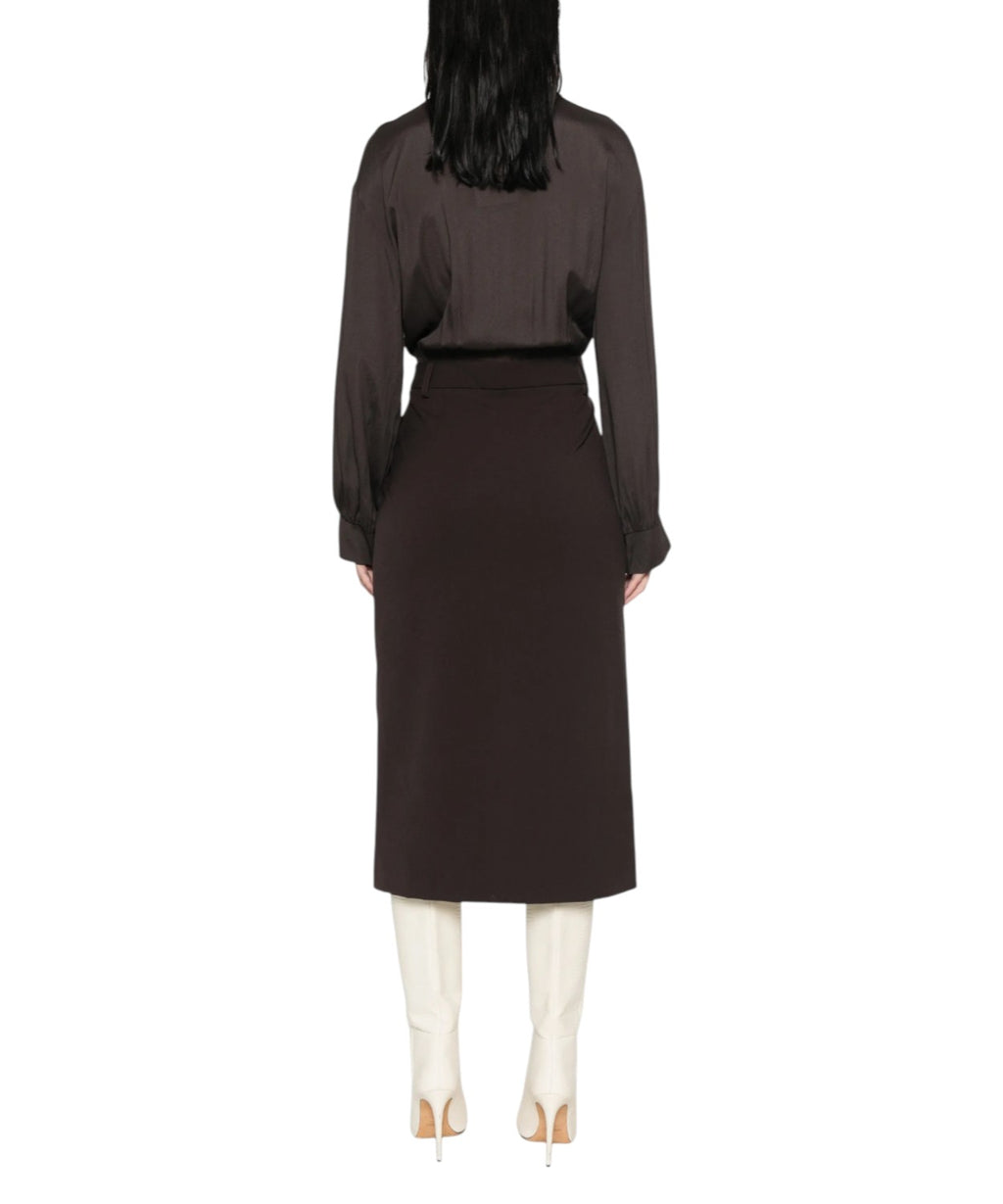 Damesjurk Twinset overhemdmodel met riem