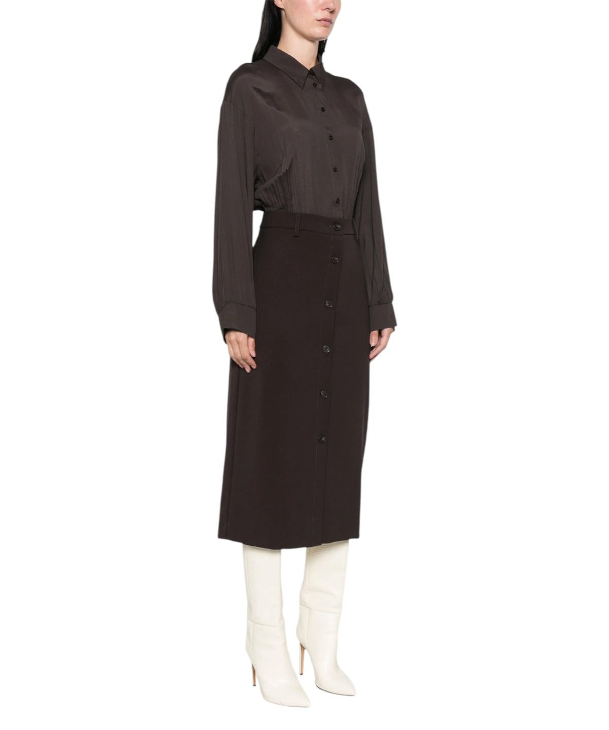 Damesjurk Twinset overhemdmodel met riem