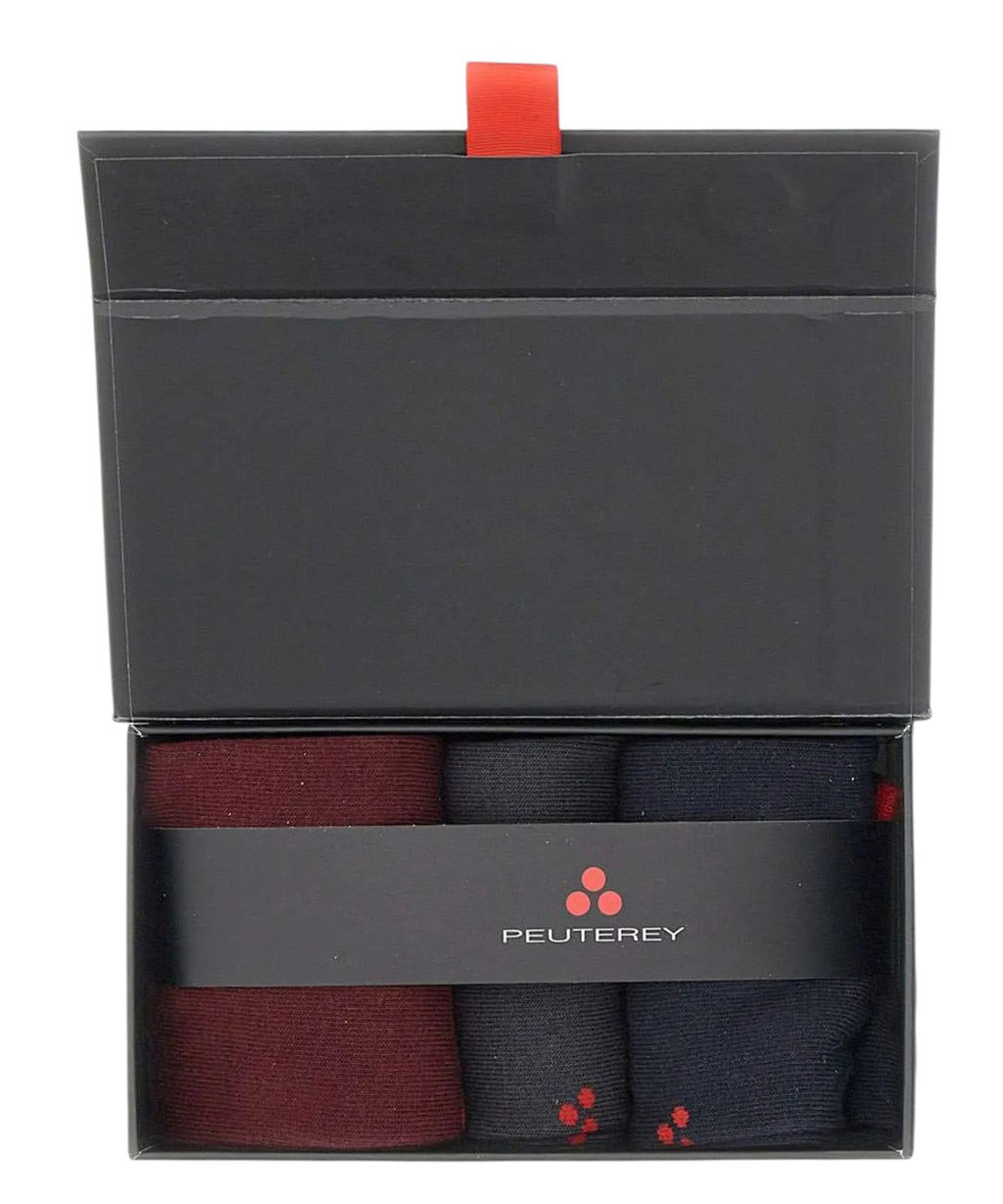 Set di 3 Calzini Uomo Peuterey Donatello con Logo