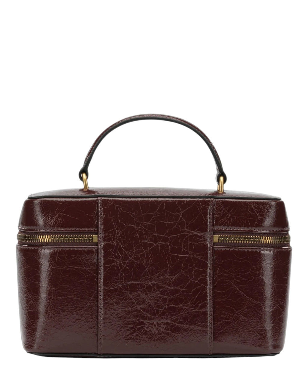Pinko Love Birds Vanity Leather Bag