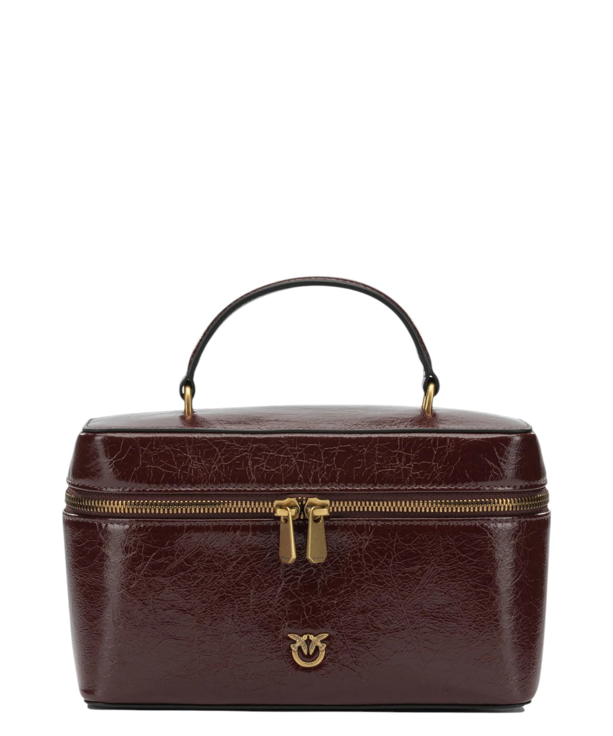 Pinko Love Birds Vanity Leather Bag