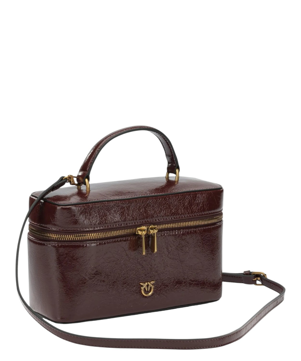 Pinko Love Birds Vanity Leather Bag