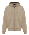 Felpa Emporio Armani Uomo Cappuccio Zip Comoda