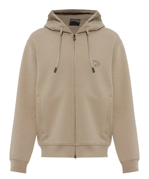 Felpa Emporio Armani Uomo Cappuccio Zip