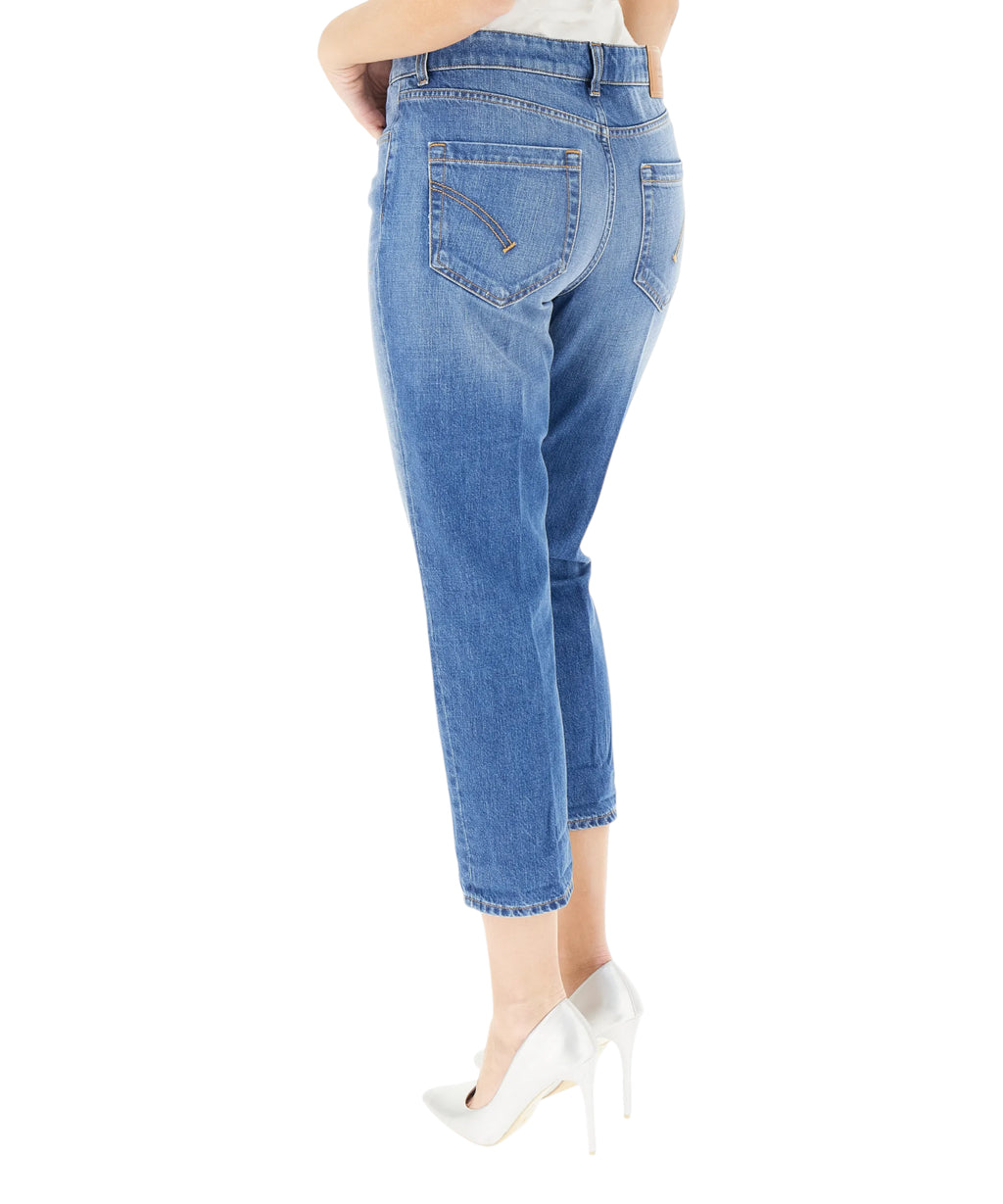 Dondup Koons jeans met hoge taille