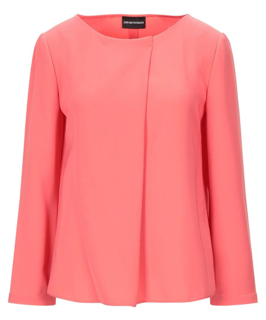 Blusa in Poly con Lembo Diagonale 1