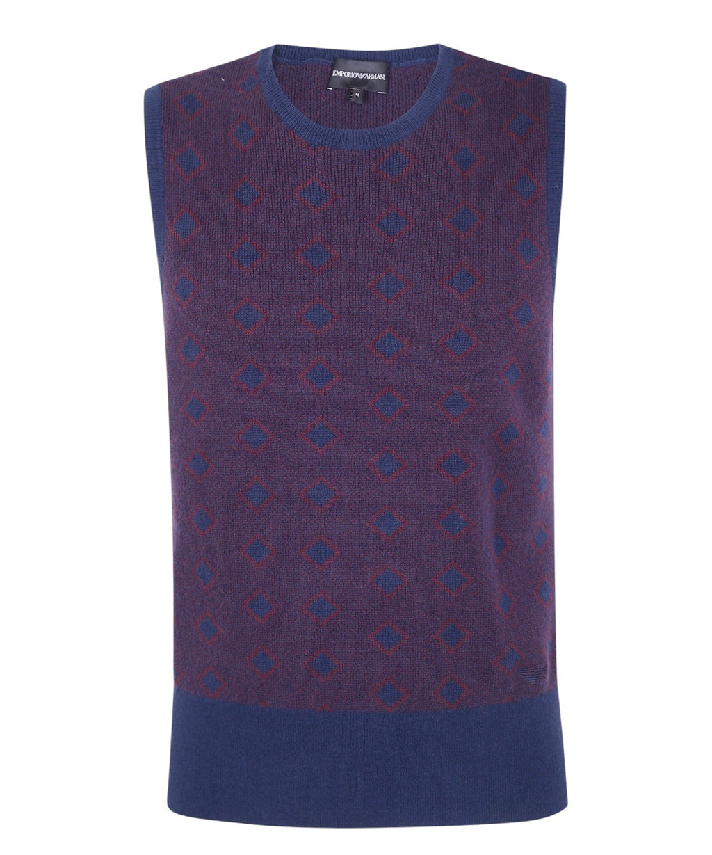 Gilet Uomo in Lana e Cachemire Emporio Armani