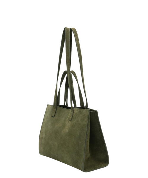 Bolso Jour Midi de ante con logotipo