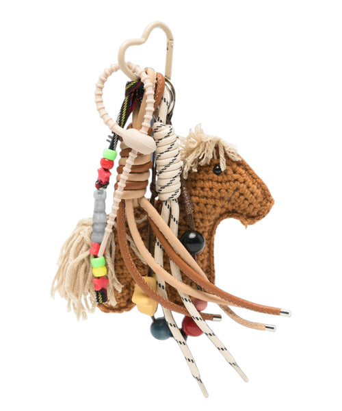 Portachiavi MC2 Saint Barth cavallo crochet con perline