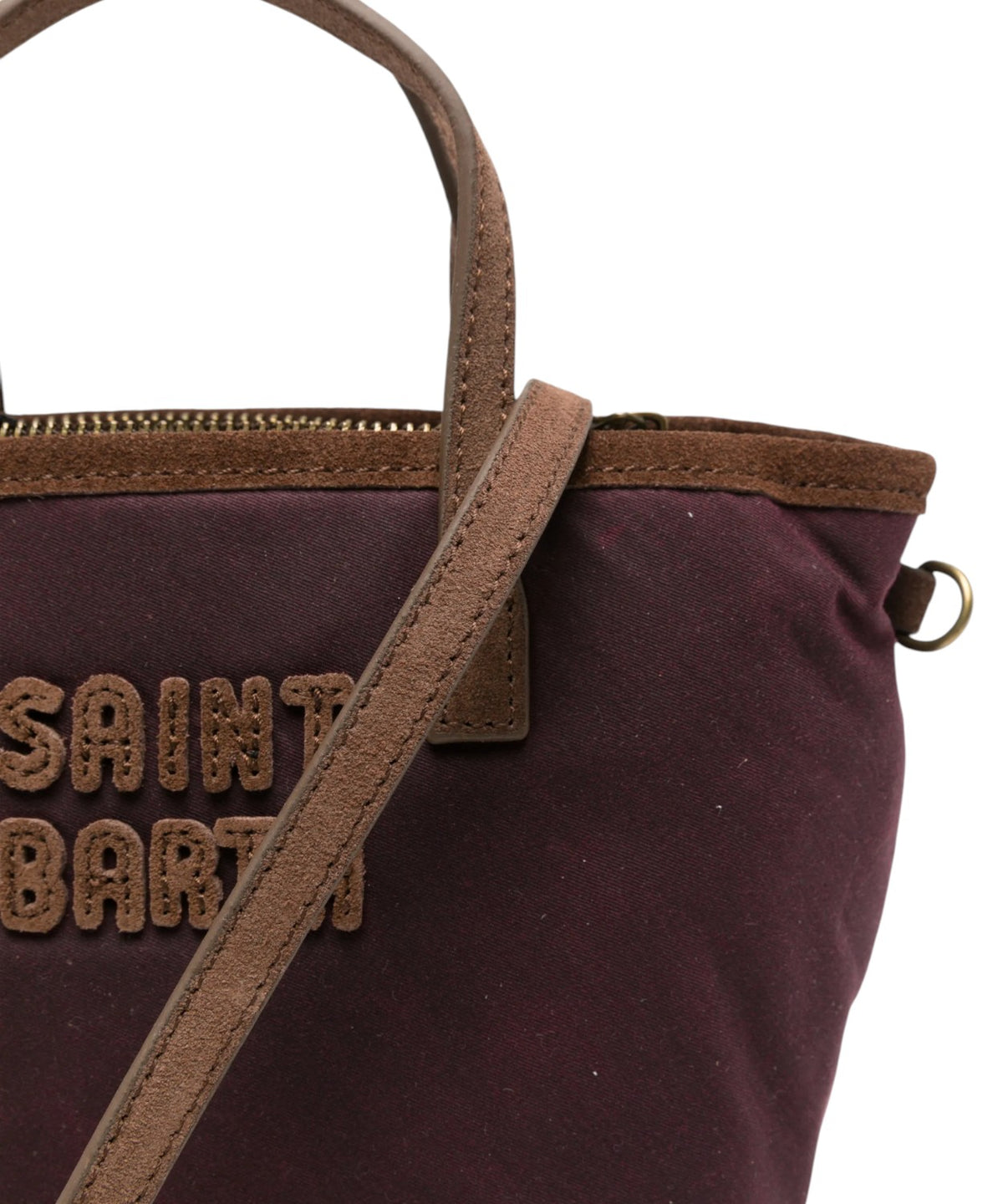 Mc2 Saint Barth Borsa City Mini in Cotone Cerato
