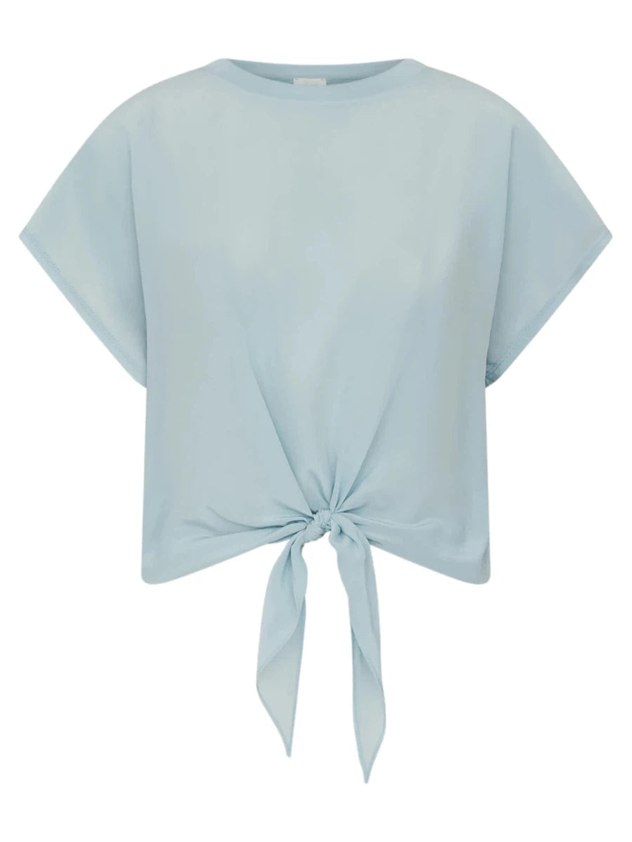 T-shirt con nodo Agostin-Marella-T-shirt-Vittorio Citro Boutique