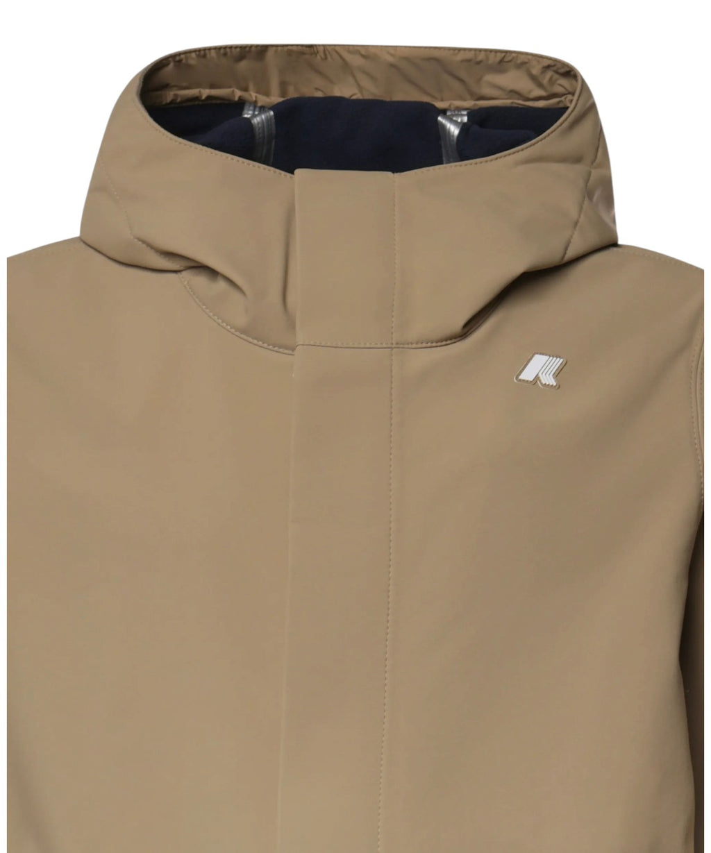 K-Way Thomas Parka mit Logo-Patch
