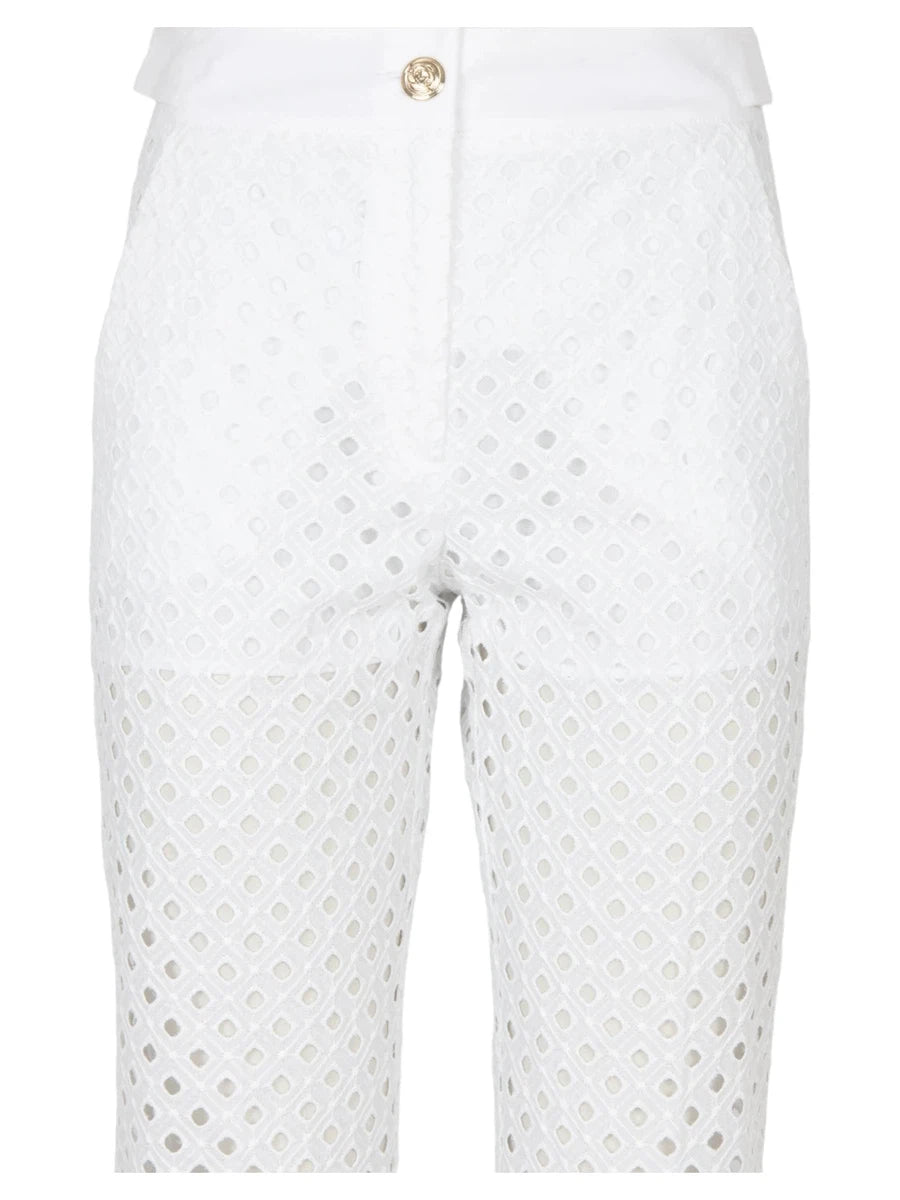 Pantalone in pizzo sibilla-Pantaloni-Marella-Vittorio Citro Boutique