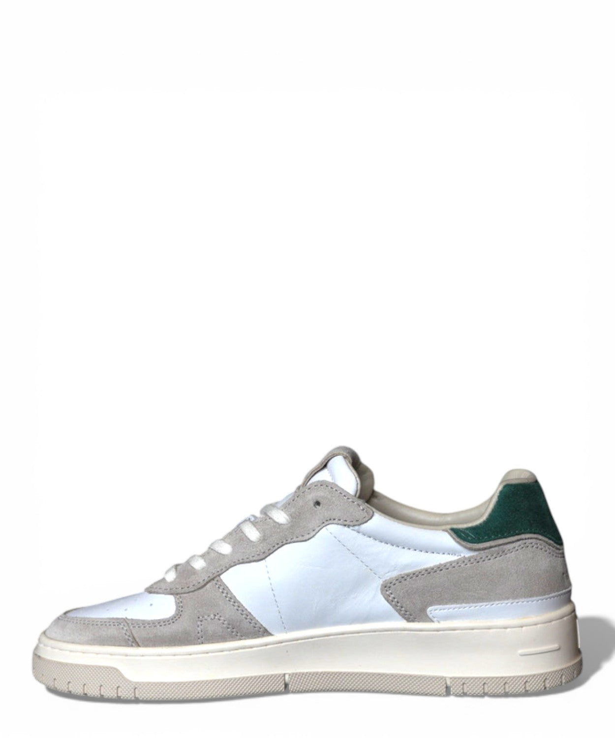 Sneakers D.A.T.E. Torneo Pure Calf WHITE-GREEN