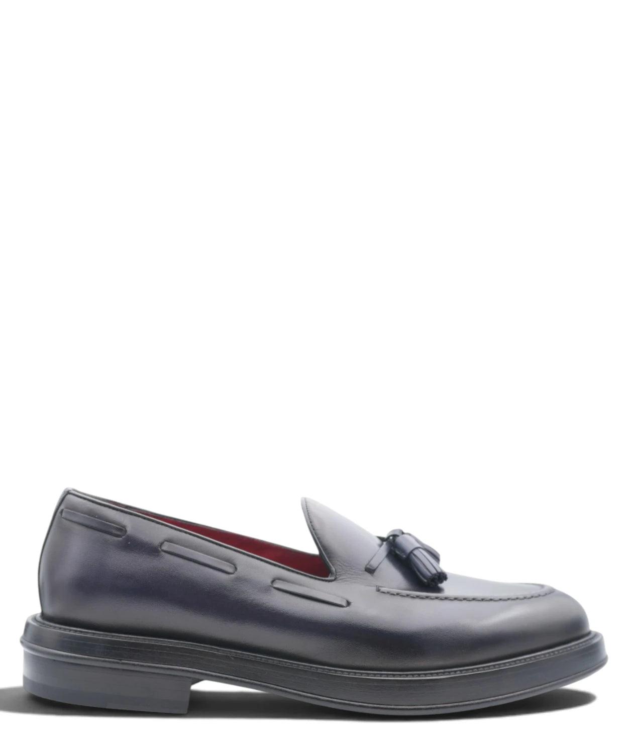 Mocassino Uomo Blu Navy con Nappine Barrett