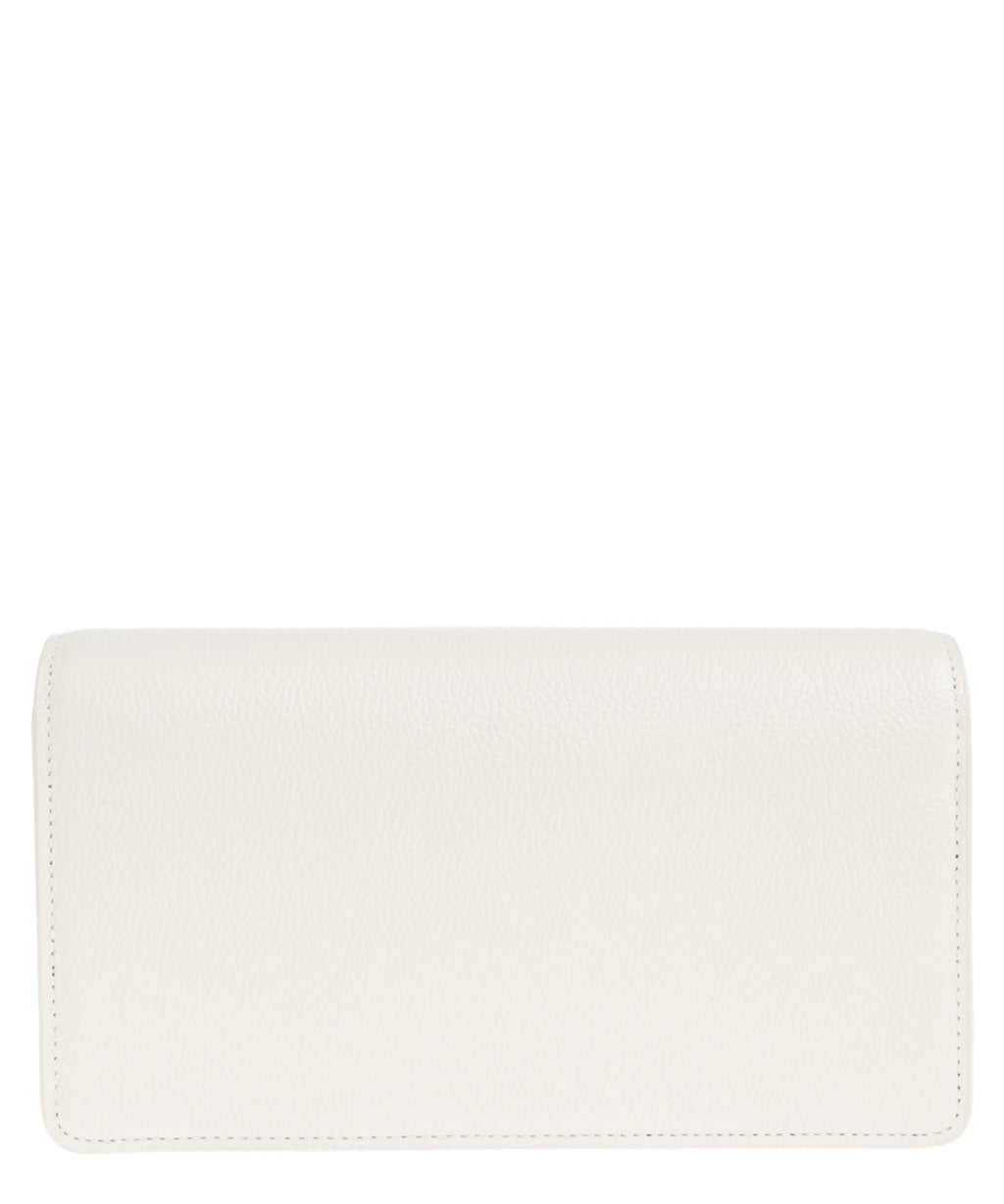 Mini tas Emporio Armani met schouderriem en bottalato leer