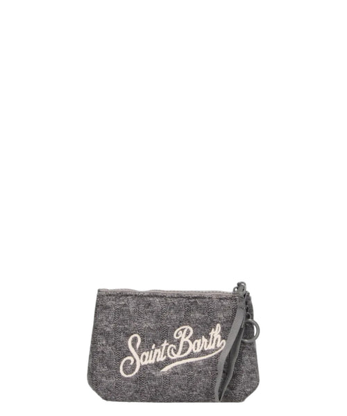 Aline Mini in Logo Cable-Knit