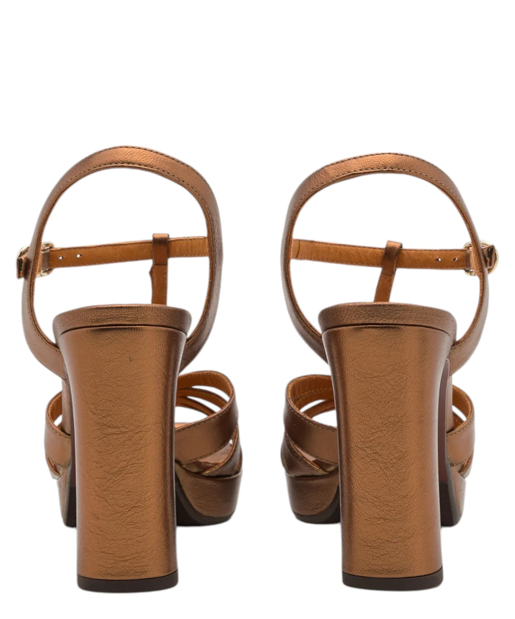 Sandalen Chie Mihara CAFRA met brede hak en plateau