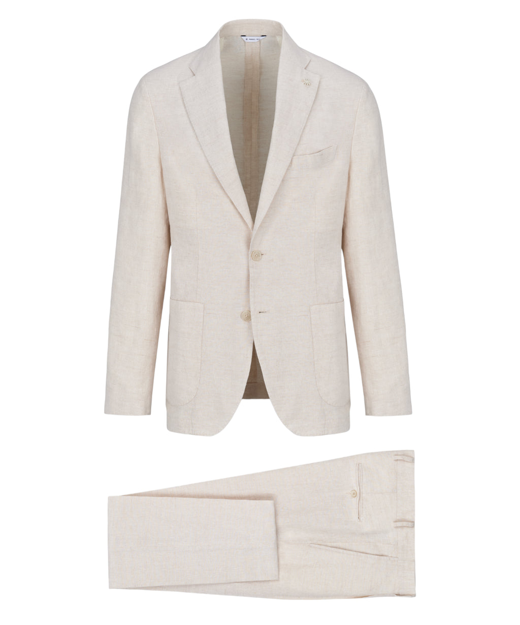 Men's Elegant Single-Breasted Suit Manuel Ritz